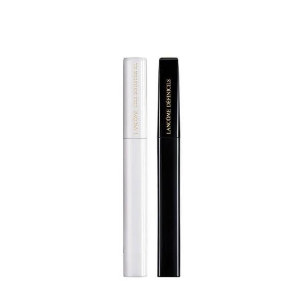 Lancome Sil Booster XL Strengthening Mascara Primer Definisils High Definition Black Duo Full Size Makeup Set