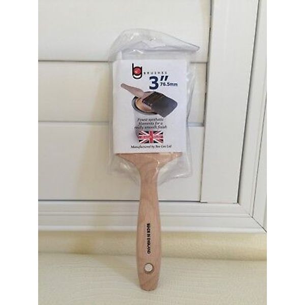 BG Paint Brushes London Finest filaments Home Improvement Smooth Finish 3" New