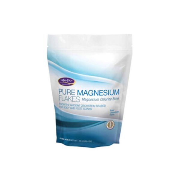 Pure Magnesium Flakes 1.65 lb By Life-Flo