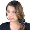 Satin Life Black Lightweight Satin Scrunchies (5 Pack)