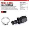 PTNHZ Female Swivel to Push Lock Barb Type Hose Fitting