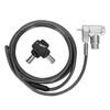 Targus Laptop Lock DEFCON Ultimate Universal Keyed Cable Lock with Adaptable Lock Head