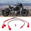 OTOTEC 2 Sets Motorrad LED Blinker Diode Harness Kit mit Einem Einzigen Signal Anzeige