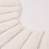 Cotton Shell Toilet Mat 60 X 73 cm Ivory