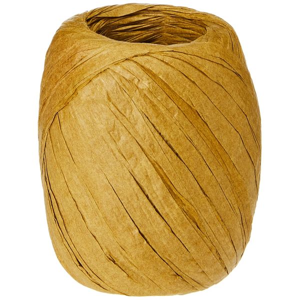 Eleganza Paper Raffia 8mm x 30m No.76 Tan, Brown