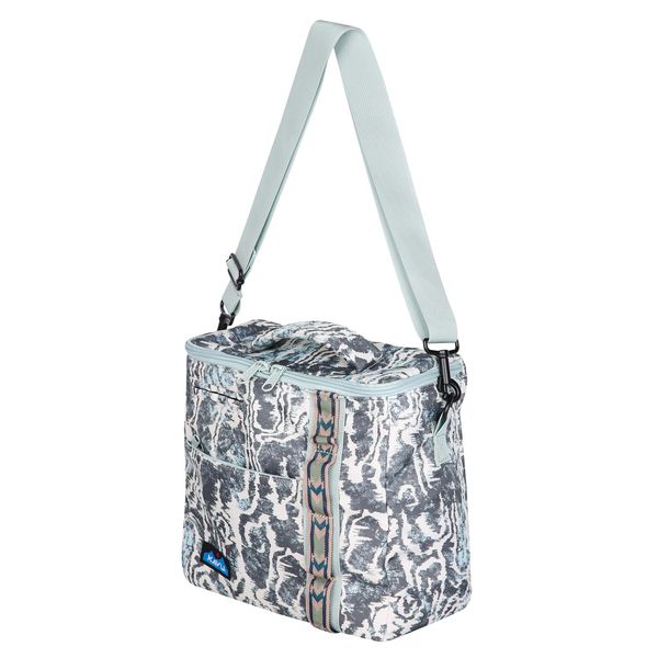 KAVU Snack Sack Crossbody Cooler Bag - Motion Undertow