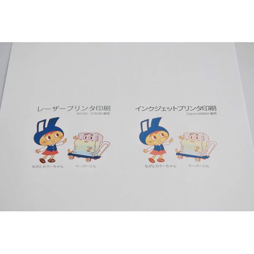 長門屋商店 カラーペーパー ナ-3301 A4厚口 100枚 しろ