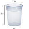 AIOS Flexi Shatterproof Multi-Coloured Stackable PlasticTumblers (Set of 6). Capacity 270ml
