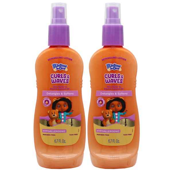 Ricitos Curly Detangling Spray 6.7 Oz 2-Pack