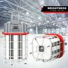150W LED Construction Work Light Daylight Temporary Jobsite Workshop Portable