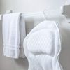 Sierra Concepts Bath Pillow Spa Bathtub Ergonomic for Tub, Neck, Head, Shoulder Pillows Support Cushion Headrest - Luxury Soft 3D Mesh + Strong Grip Suction Cups Soaking Large, Paradise