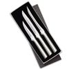 Rada Cutlery 3-Piece Cooking Essentials Knife Gift Set, Silver Handles