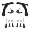 4Pcs Front Lower Control Arms Ball Joints For 2003 - 2008 Toyota Corolla