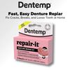 Dentemp Repair Kit - Repair-It Advanced Formula Denture Repair Kit - Denture Repair Kit Repairs Broken Dentures - Denture Repair to Mend Cracks & Replace Loose Teeth