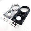 Dash Panel Insert Speedometer Cover Fit for Harley Softail Fatboy 2000-2017 (Chrome)