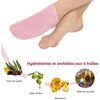 Sun&Sia ZENC10 Spa Socks, Cotton, Pink, One Size