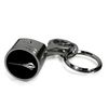 Chevrolet Corvette C8 Stingray Black Chrome Engine Piston Style Metal Key Chain