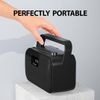 Powerbyte - Portable FM Radio Digital with Powerful 30W Stereo Bluetooth Speaker