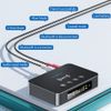 NFC Bluetooth Transmitter Receiver 3.5mm AUX To 2 RCA Wireless Audio Adapter USA