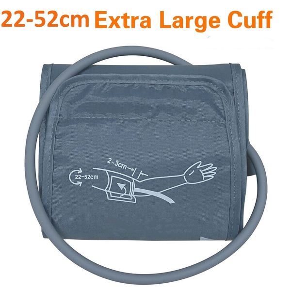 Extra Large Replacement Cuff for Arm Blood Pressure Monitor Machine Cuff 22-52cm