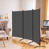 3 Panel Room Divider 6FT Tall Folding Privacy Screen Wall Dividers Freestanding