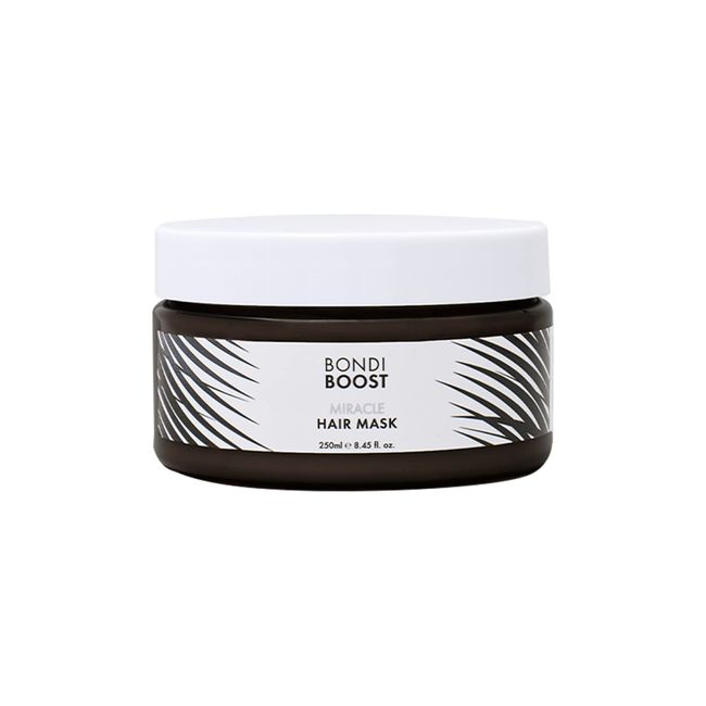 BondiBoost Miracle Mask 8.45 fl oz - Deep Conditioner Hair Mask for Thinning Hair Types - Promotes Thicker, Healthier, Fuller Hair - Repair Dry Damaged Hair - Vegan + Cruelty-Free - Australian Made
