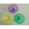 EustomA 3PCS Lab Flexible Alginate Rubber Spatulas Mixing Colour Bowl