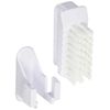 Bertec Bar Cute My Nail Brush Holder Set White BCNS-W 61710001 Finial Disinfecting Brush