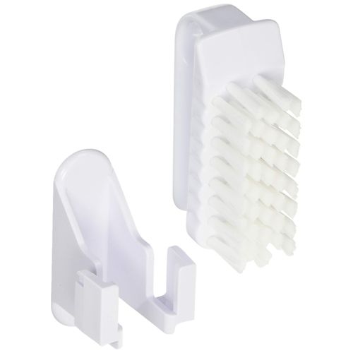 Bertec Bar Cute My Nail Brush Holder Set White BCNS-W 61710001 Finial Disinfecting Brush