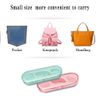 AOCEAN Dental Floss case Travel Floss Professional Toothpicks Sticks Dental Floss Picks 40 Picks Threader Flosser with 4 Storage Cases, flossing for Family,Hotel,High Toughness Travel (40PCS)
