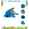 PLUSH CARROT - BIG EYE 6" PLUSH - DOLPHIN
