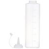Ibili Squeeze Bottle 700 ml of Plastic, White