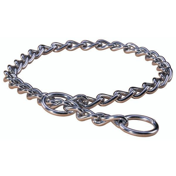 Hamilton Heavy Choke Chain Dog Collar, 18-Inch