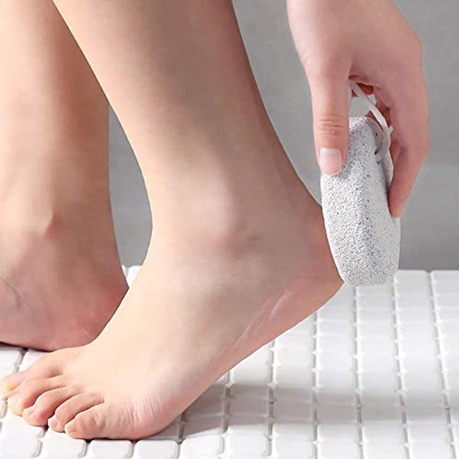 Natural Pumice Stone Foot Scrub To Remove Dead Skin 2 Pieces Lava Pedicure  Tools