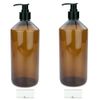 mikken Soap Dispenser, Brown, 2 x 1000 ml