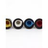 sourcing map Knurled Shaft 6mm Hole Potentiometer Volume Control Knob Cap 60 Pcs