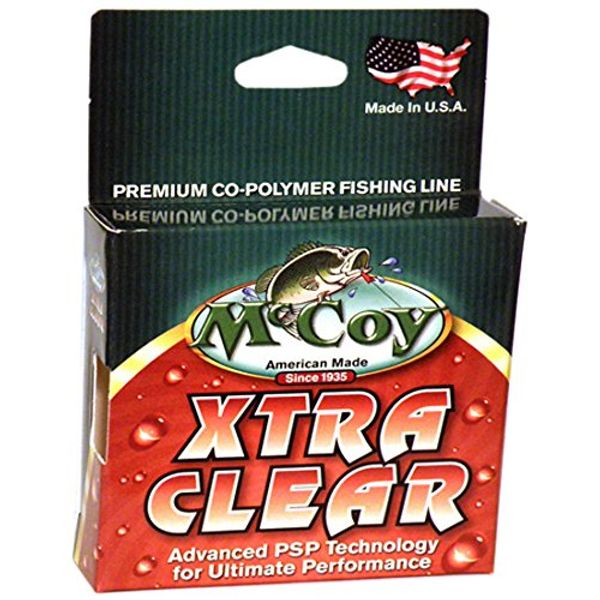 McCoy Fishing Line, Xtra Clear, 250-Yard/6-Pound