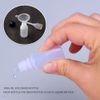 kuou 100 Pcs Squeezable Dropper Bottles, Translucent Plastic Eye Liquid Empty Dropper 10ml
