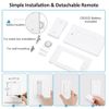 Dewenwils Wall Mounted Switch Plug In Receiver Indoor Wireless Remote Control