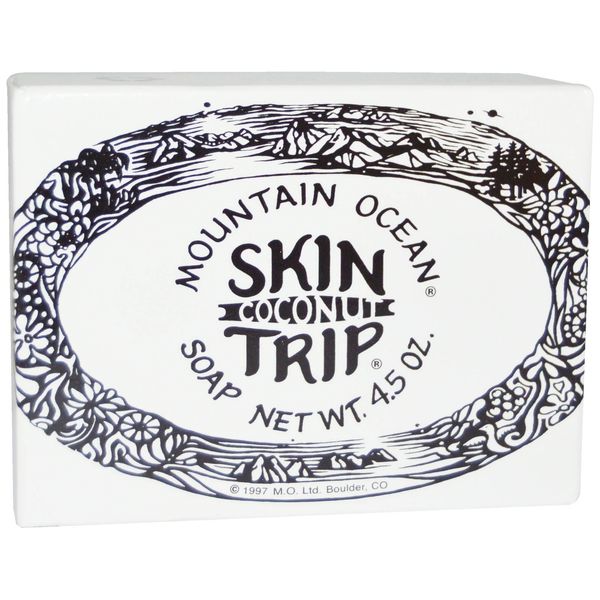 Mountain Ocean, Skin Trip, Coconut Soap, 4.5 oz Bar - 2pc