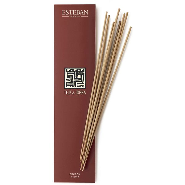 Esteban - Indian Incense Sticks x 20 - Teak Wood & Tonka