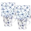 Pair TEAROAD5000 Mug Square Set, Breathcraft, Made in Japan