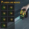PREXISO NEW 100Ft Rechargeable Self Leveling Laser Level Point Cross Laser Level