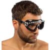Cressi Skylight 180 Degrees View Anti Fog Swim Goggles - Black - Schwarz/Smoke Lens