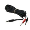 E-stim Systems 4 mm Plug 4 m Long Cable for Electrical Sex Stimulation Current