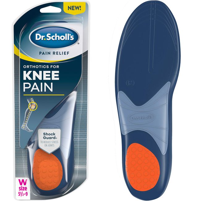 Dr. Scholl's Knee Pain Relief Orthotics for Women Size 5.5-9