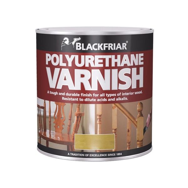Blackfriar BKFPVGW500 Polyurethane Varnish P70, 500 ml Walnut Gloss