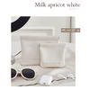 Collicarpo Makeup Pouch, Cosmetic Pouch, Unisex, PU Synthetic Leather, Accessory Holder, Coin, Earphones, Keys, Cord, Cable, Wallet, Cosmetics, Contact, Nails, Cards, Medications, Gadget, Bag-in-Bag, Stationery, OA Accessories, Screws, Storage Pouch, Coin