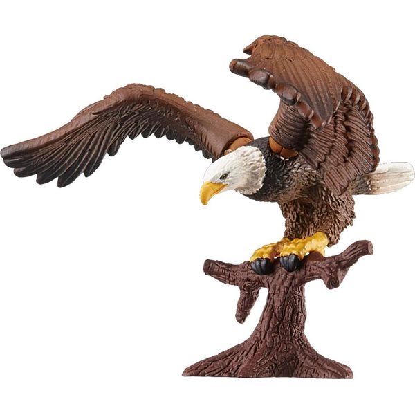 Takara Tomy Ania AS-05 Eagle (Bald Eagle) Animal Dinosaur Toy for Ages 3 and Up