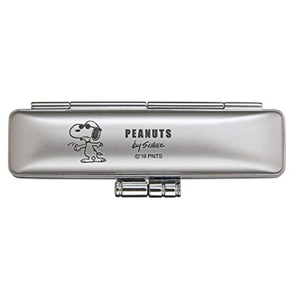 SNOOPY TSK-42041 Snoopy Seal Case, Neo-Metallic Case, Silver